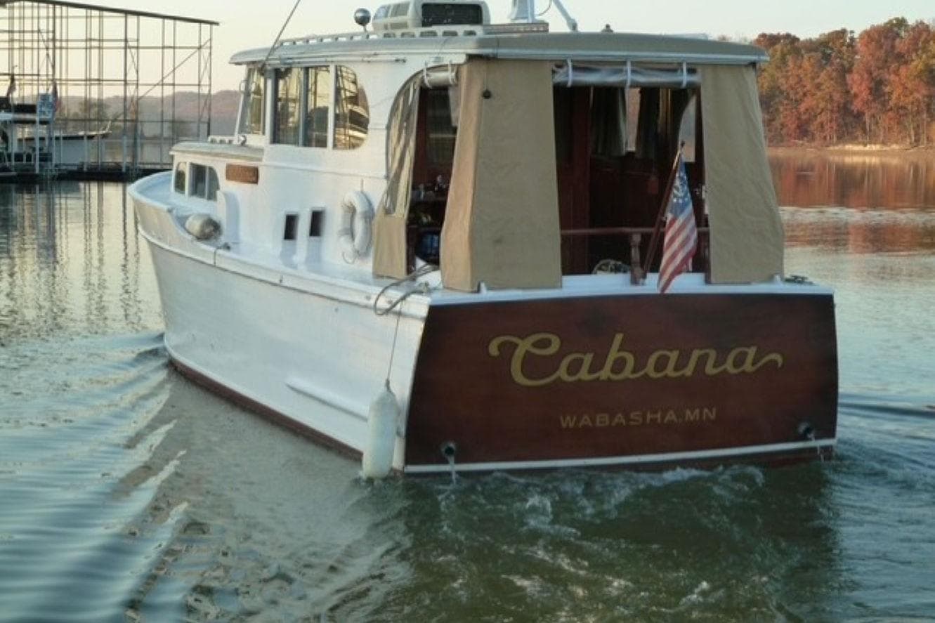 1987 Custom Cedar Craft 35 Wood Trawler — Mt Juliet, TN (photo 3)