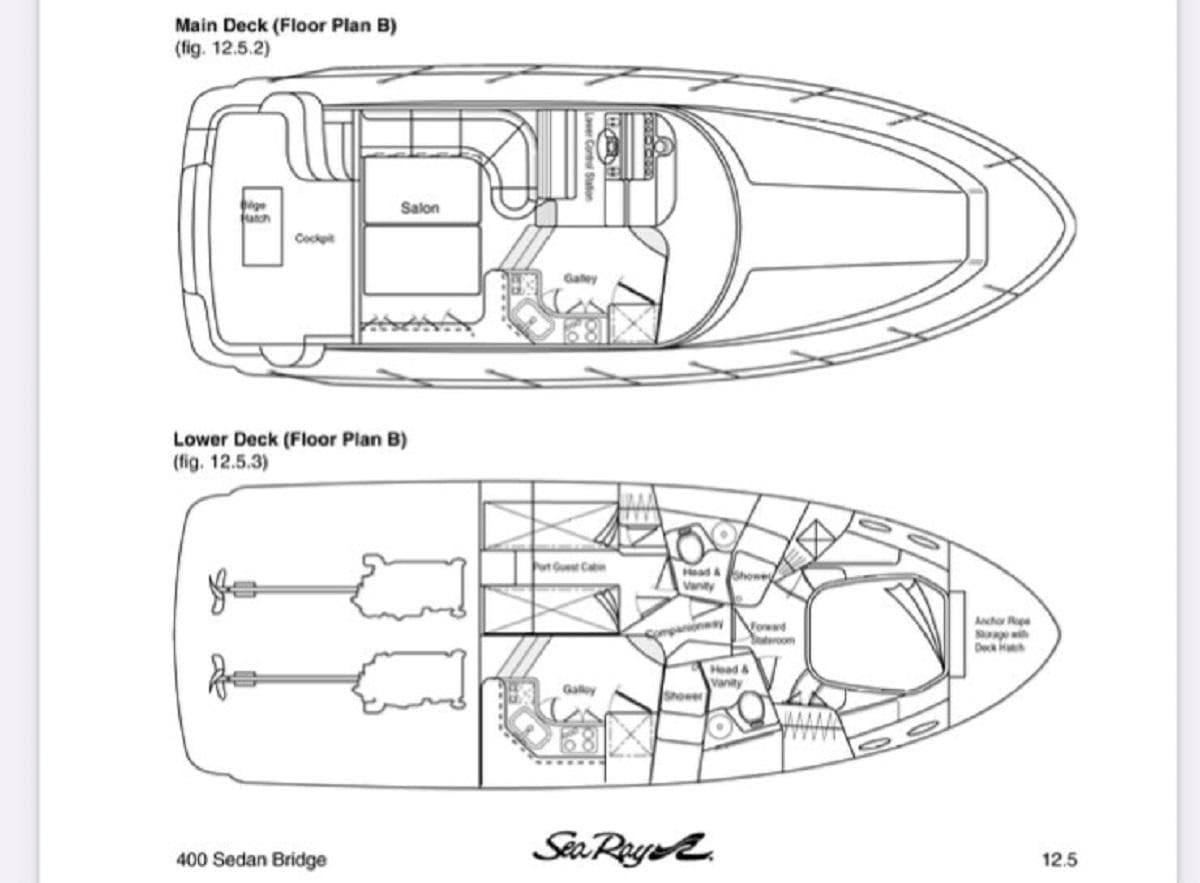 1996 Sea Ray 400 Sedan Bridge — Unknown, TN (photo 47)