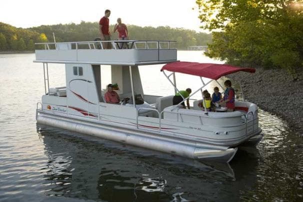 2008 Sun Tracker Party Hut 30 I/O Regency Edition — Nashville, TN (photo 21)