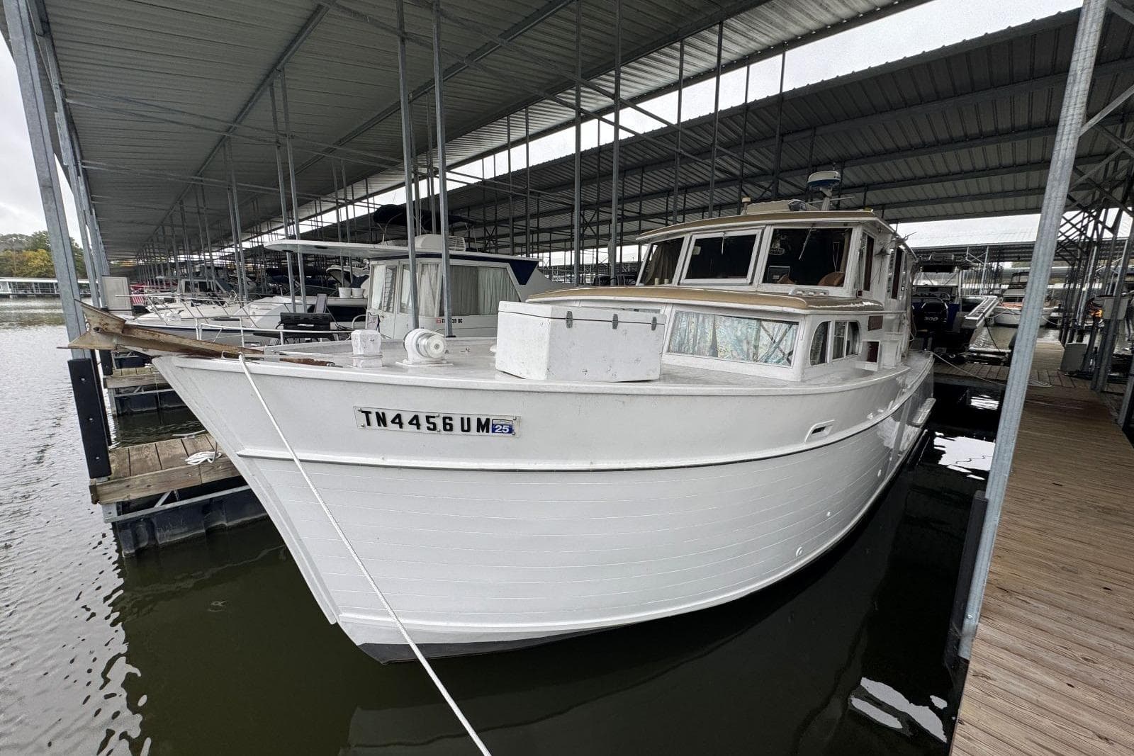 1987 Custom Cedar Craft 35 Wood Trawler — Mt Juliet, TN (photo 4)